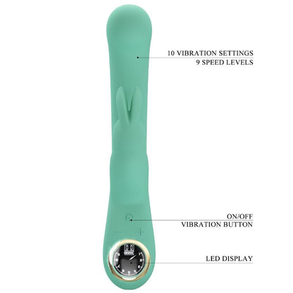 Vibratore Lamar rabbit e punto g verde di Pretty Love, immagine 8