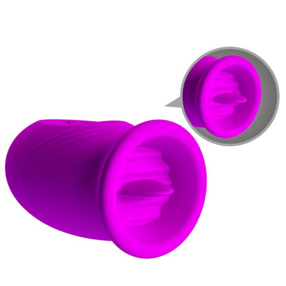 Vibratore ricaricabile Daisy dual egg viola di Pretty Love, immagine 4