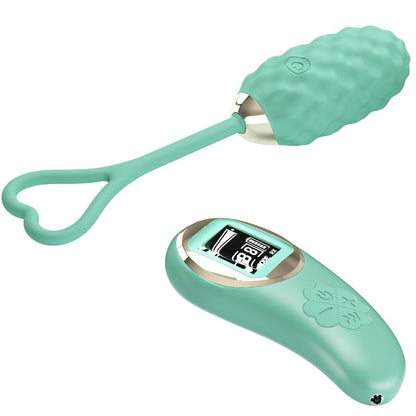 Uovo vibrante con telecomando verde Vivian di Pretty Love, immagine 2