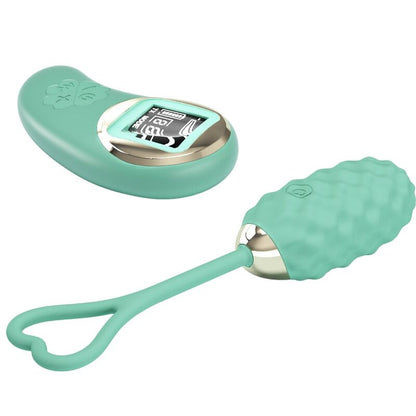 Uovo vibrante con telecomando verde Vivian di Pretty Love, immagine 4