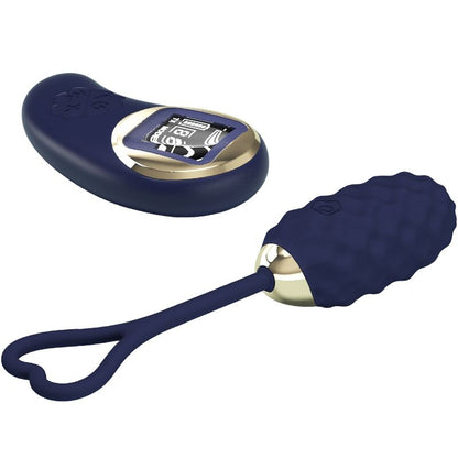 Uovo vibrante con telecomando blu Vivian di Pretty Love, immagine 4