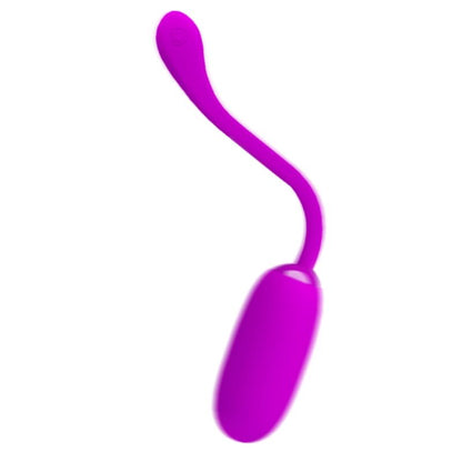 Uovo vibrante Julius Impermeabile-ricaricabile viola di Pretty Love, immagine 5