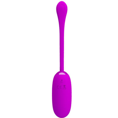 Uovo vibrante Julius Impermeabile-ricaricabile viola di Pretty Love, immagine 3