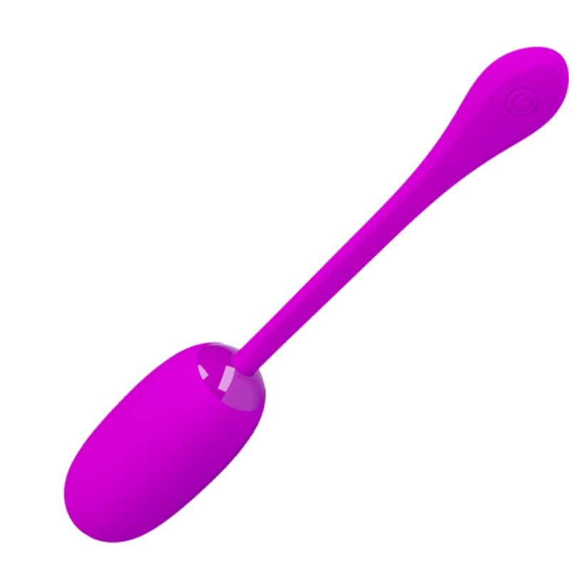 Uovo vibrante Julius Impermeabile-ricaricabile viola di Pretty Love, immagine 4