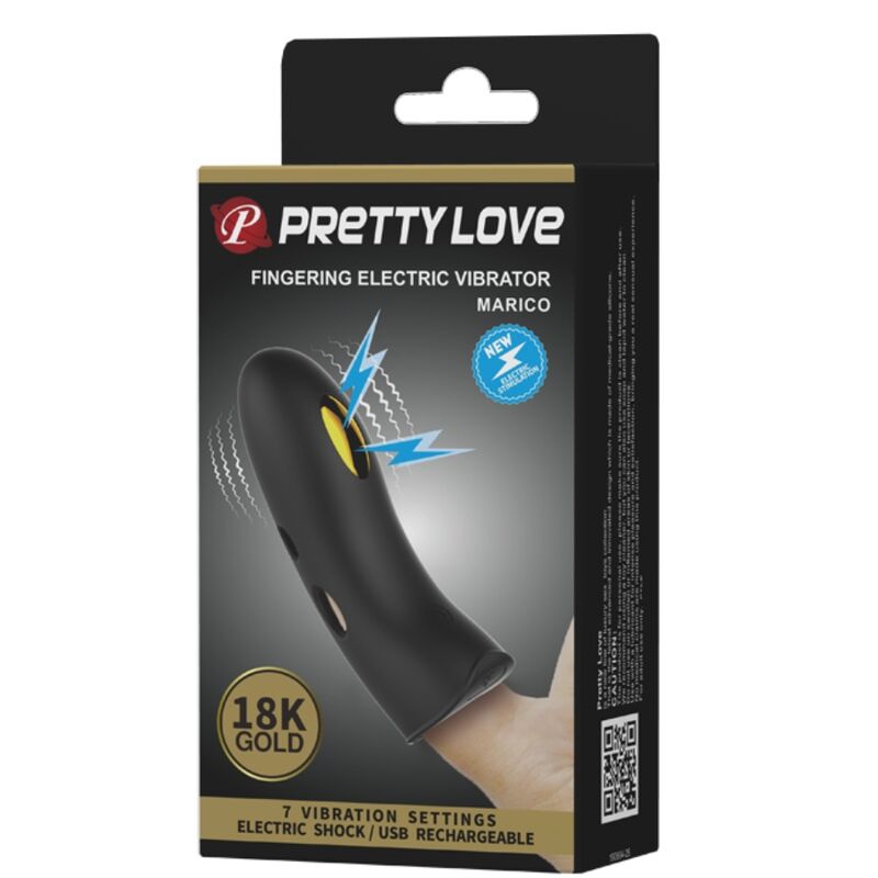 Copridita per elettrostimolatore Marico nero di Pretty Love, immagine 12