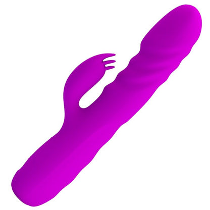 Vibratore coniglio ricaricabile Melanie viola di Pretty Love, immagine 3