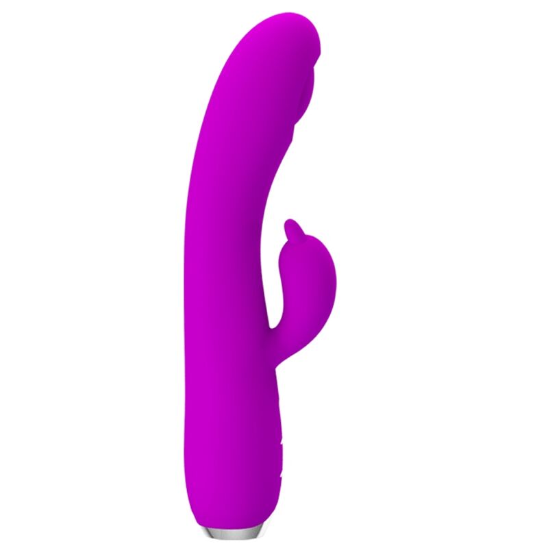 Vibratore-gel Regina Aspirante ricaricabile viola di Pretty Love, immagine 3
