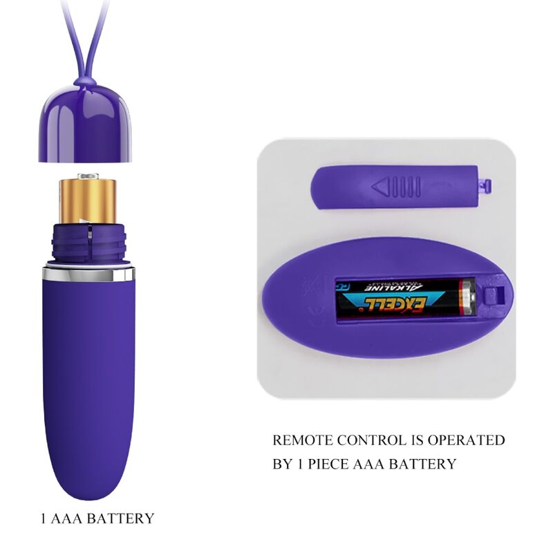 Mini bullet vibrante Darlene Youth Violetto di Pretty Love, immagine 5