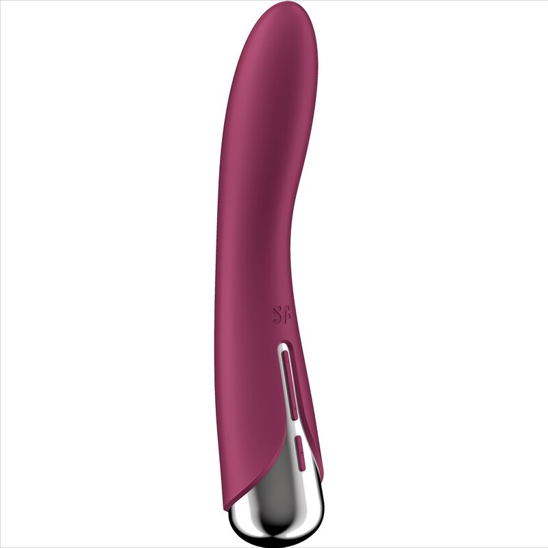 Vibratore Spinning vibe 1 G-spot rotator rosso di Satisfyer