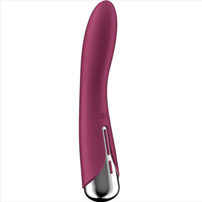 Vibratore Spinning vibe 1 G-spot rotator rosso di Satisfyer
