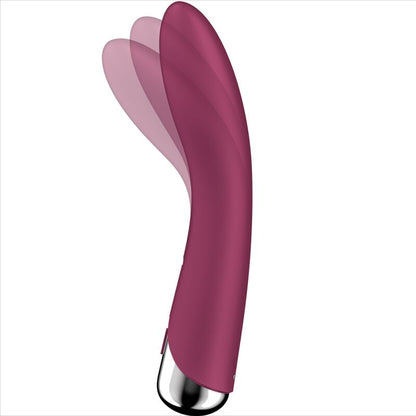 Vibratore Spinning vibe 1 G-spot rotator rosso di Satisfyer, immagine 5