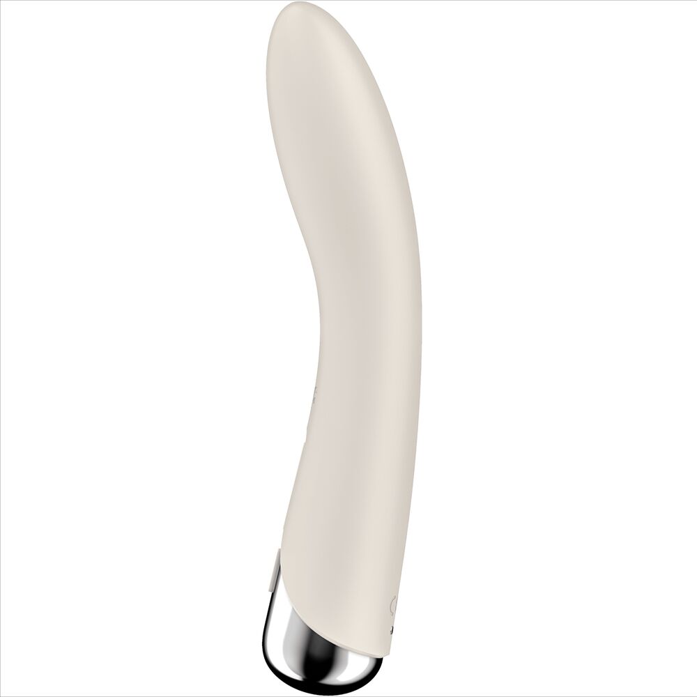 Vibratore rotatore spinning vibe 1 G-spot beige di Satisfyer, immagine 4