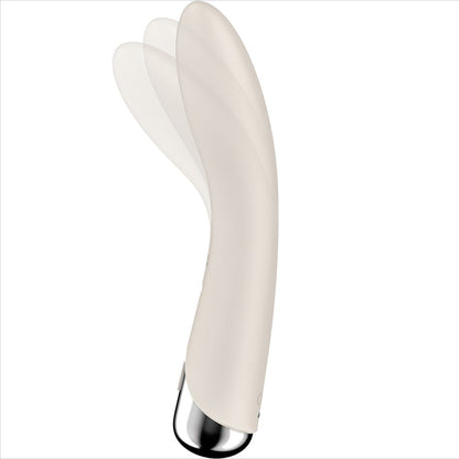 Vibratore rotatore spinning vibe 1 G-spot beige di Satisfyer, immagine 5