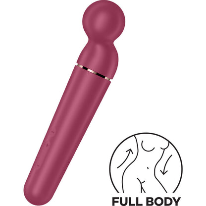 Massaggiatore vibratore Planet Wand-er Berry di Satisfyer, immagine 5