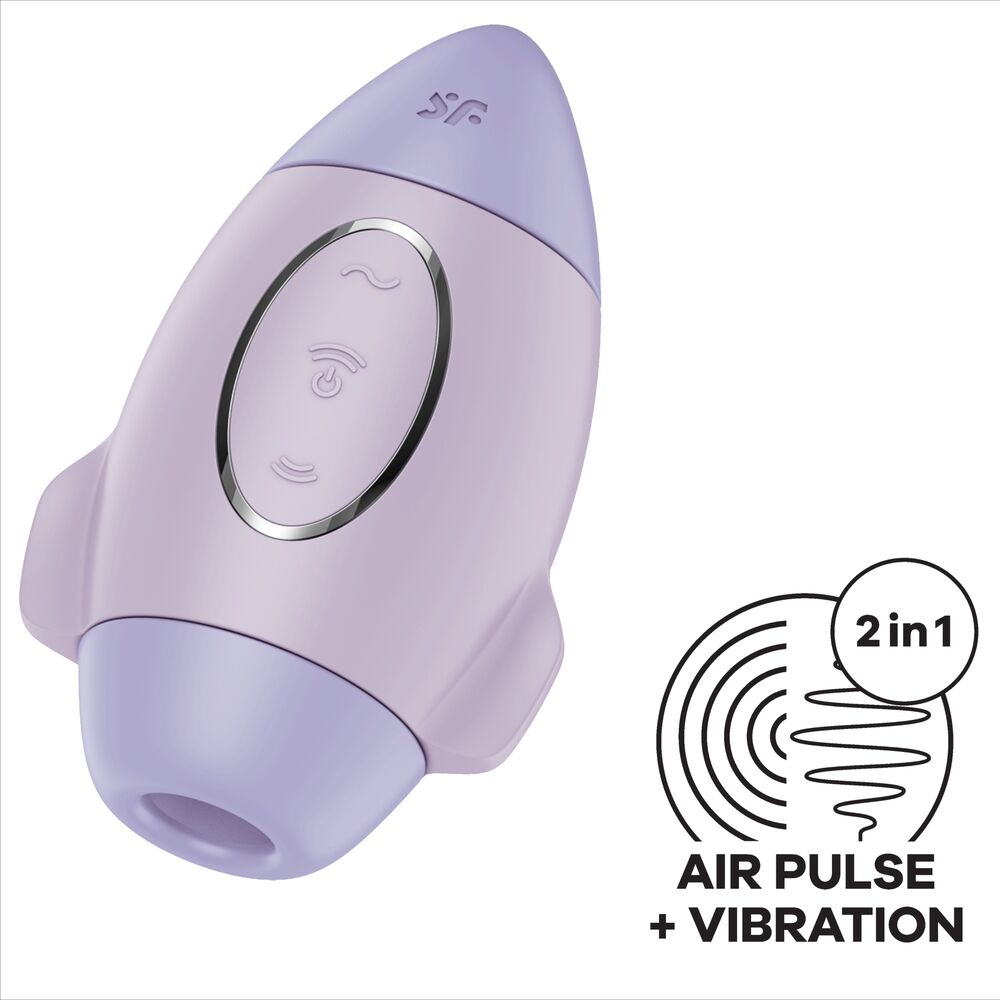 Mission control lilla piccolo vibratore a doppio impulso di Satisfyer, immagine 4