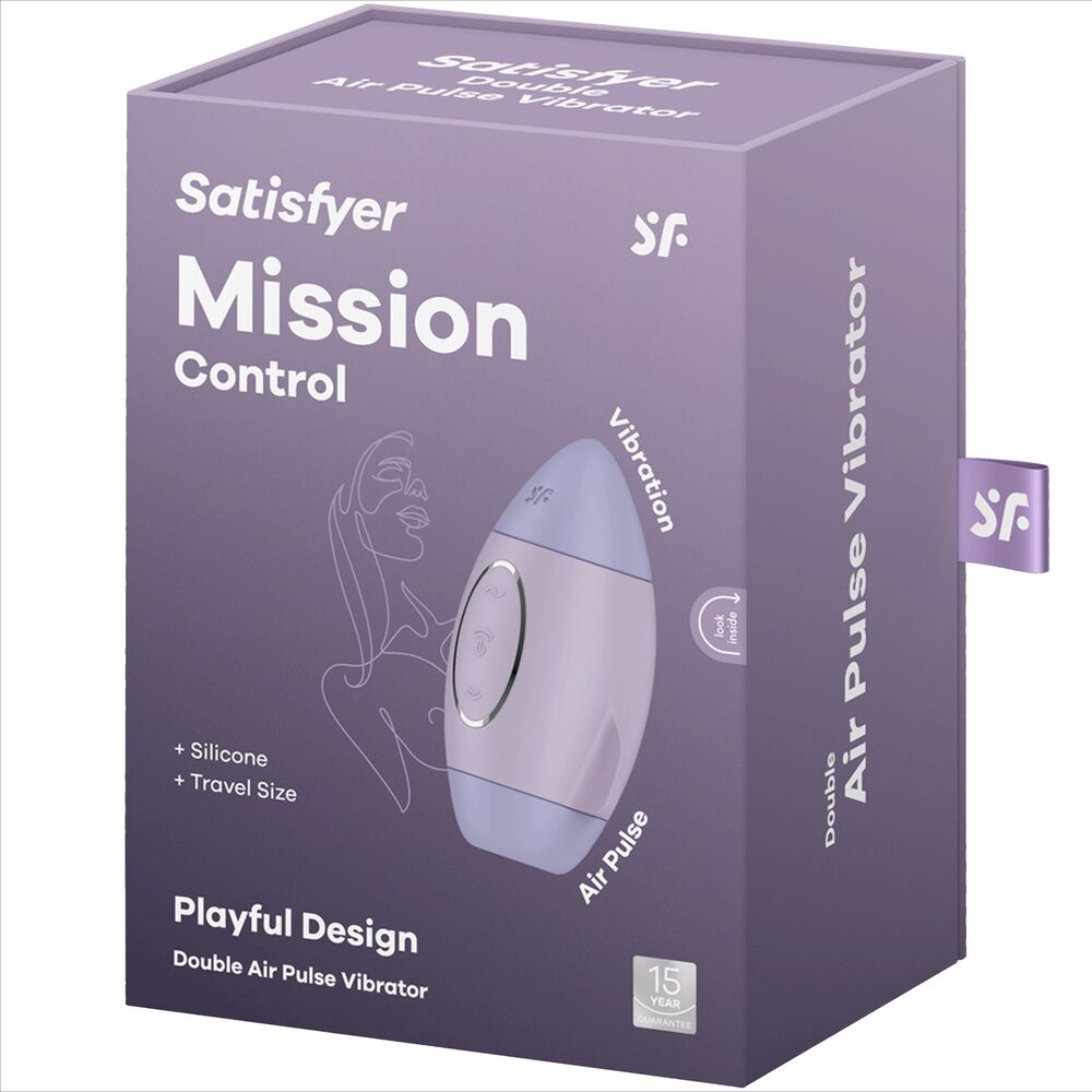 Mission control lilla piccolo vibratore a doppio impulso di Satisfyer, immagine 5