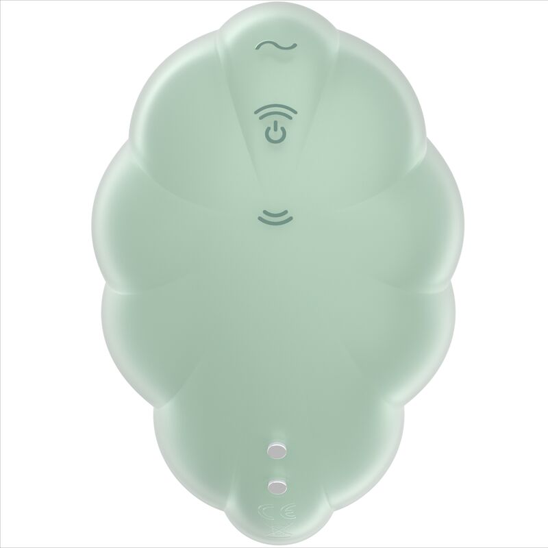 Vibratore Cloud Dancer green air pulse di Satisfyer, immagine 3
