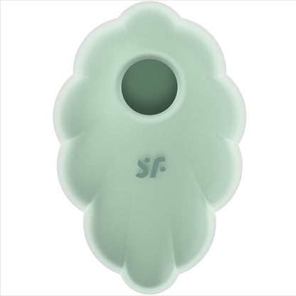 Vibratore Cloud Dancer green air pulse di Satisfyer, immagine 2