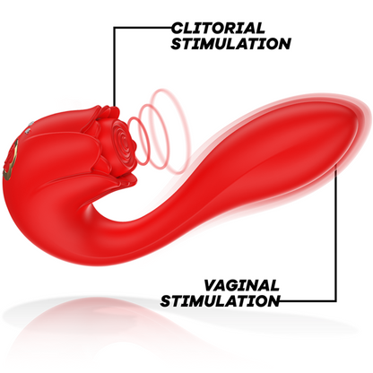 Stimolatore vibrante Selena e tapping rosso di Mia, immagine 4