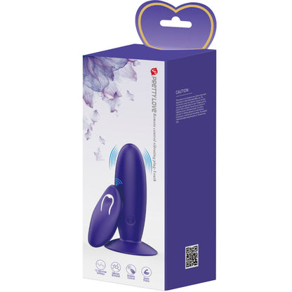 Plug Youth vibratore anale telecomando Violetto di Pretty Love, immagine 7