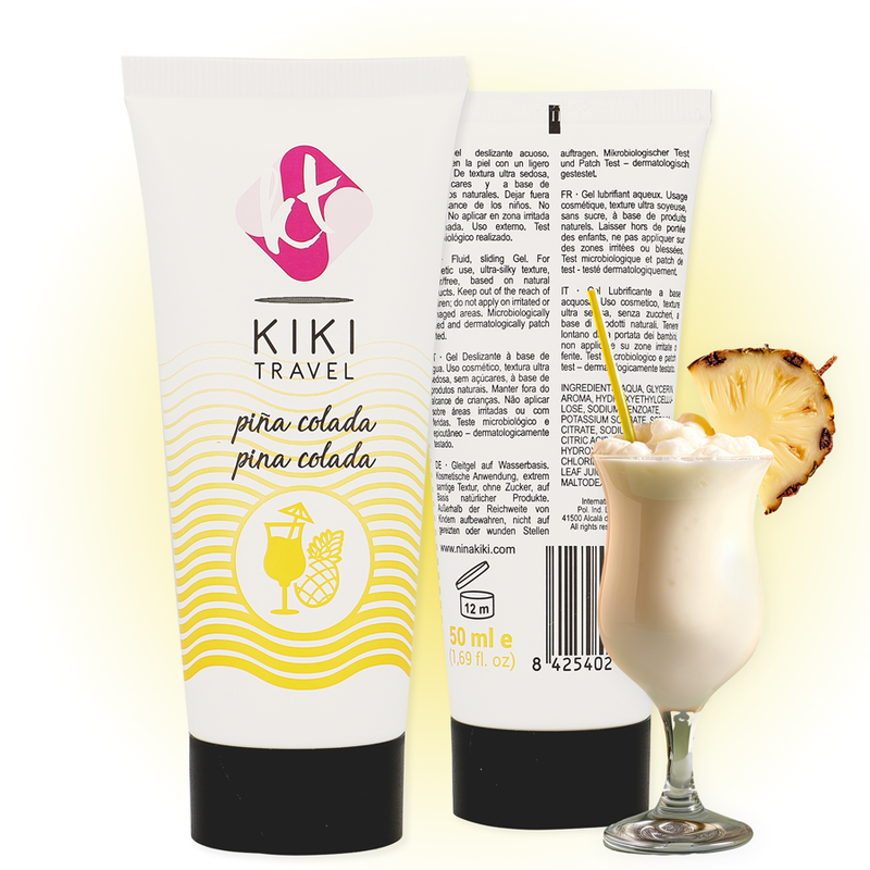 Lubrificante Pina colada 50 ml di Kikí Travel, immagine 2