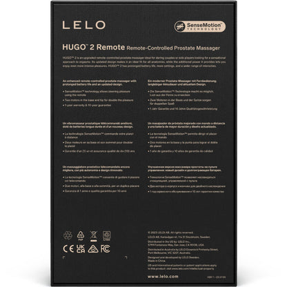 Massaggiatore prostatico con telecomando Hugo 2 verde di Lelo, immagine 4