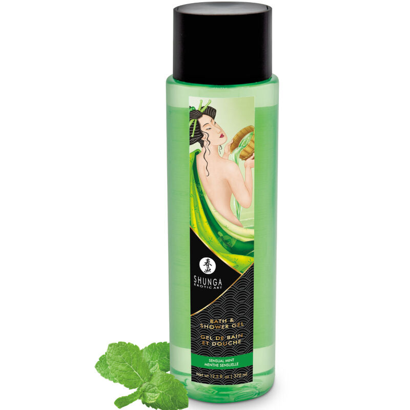 Gel bagno doccia sensuale menta 370 ml di Shunga