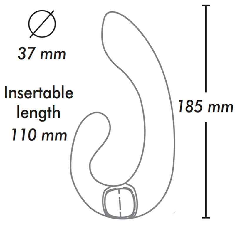 Massaggiatore intimo Miyo viola di Shunga, immagine 5