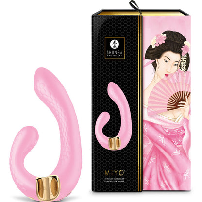 Massaggiatore intimo Miyo rosa di Shunga, immagine 3
