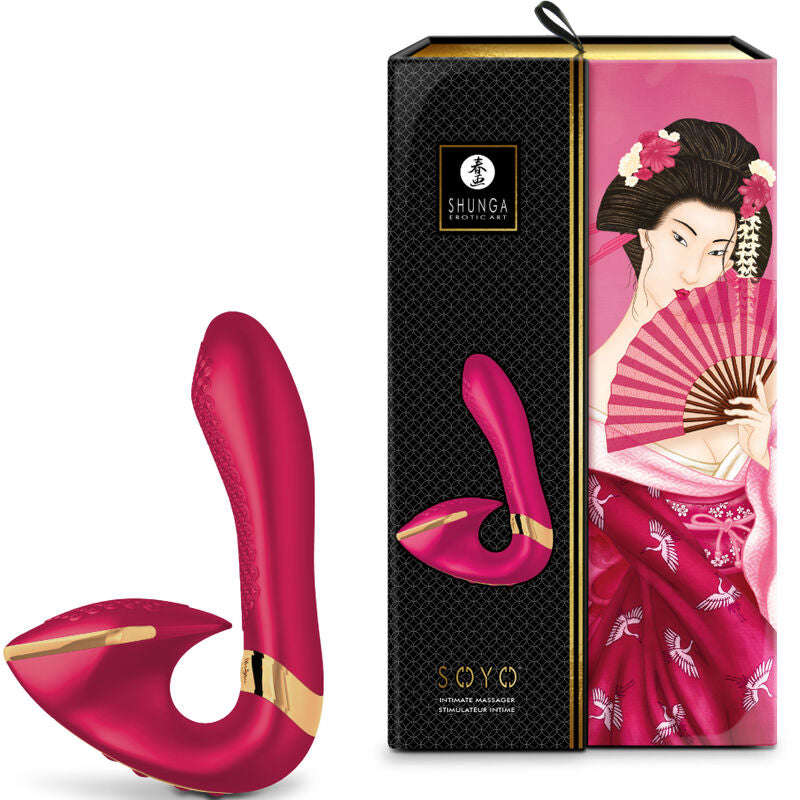 Massaggiatore intimo Soyo fucsia di Shunga, immagine 3
