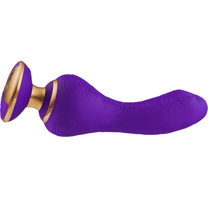 Massaggiatore intimo Sanya viola di Shunga, immagine 2
