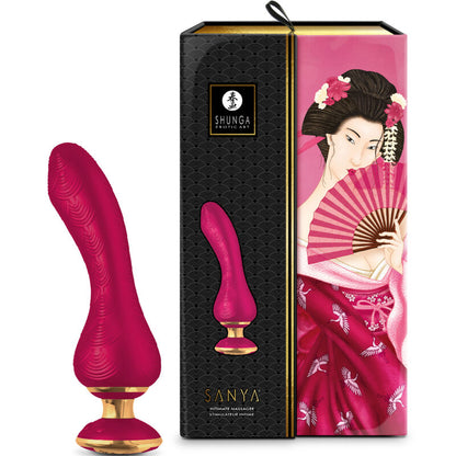 Massaggiatore intimo Sanya fucsia di Shunga, immagine 4