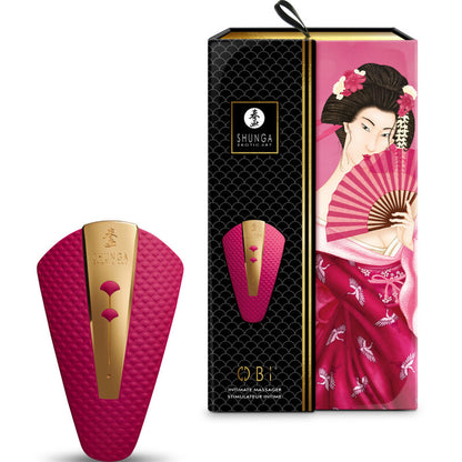 Massaggiatore intimo Obi fucsia di Shunga, immagine 4