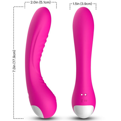 Vibratore Legend in silicone fucsia di Armony, immagine 3
