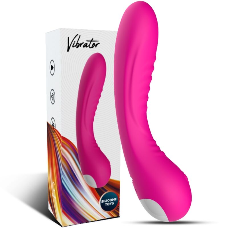 Vibratore Legend in silicone fucsia di Armony, immagine 5