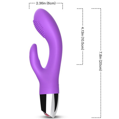 Vibratore rabbit viola di Armony, immagine 4