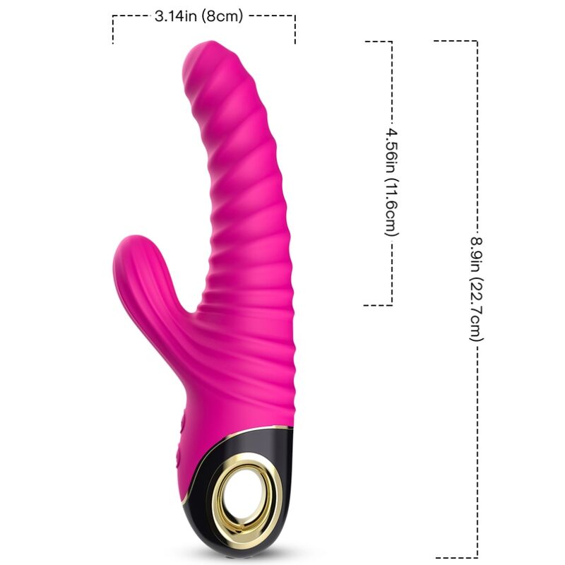 Vibratore Eternity in silicone fucsia di Armony