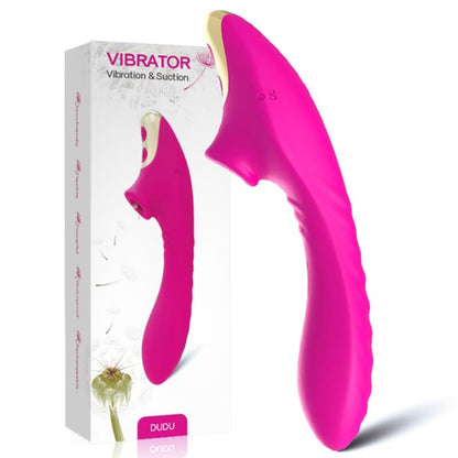 Vibratore Dudu Fuchsia clitoride sucker di Armony