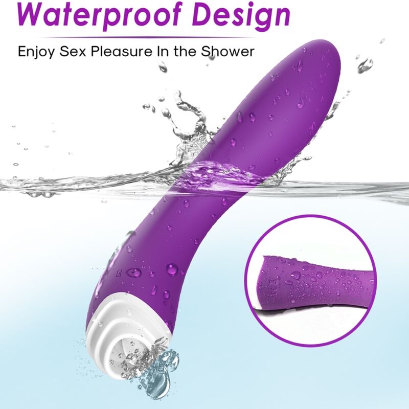 Leccata Fairyland clit vibrante e vibratore viola di Armony, immagine 3