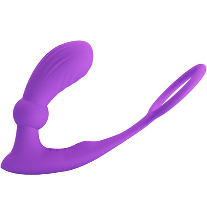 Anello Warren e vibratore anale viola di Pretty Love, immagine 2