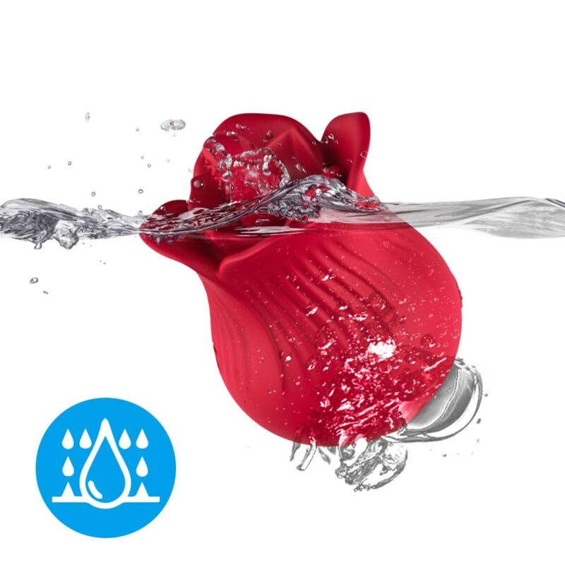 Vibratore e stimolatore rosa rosso di Armony, immagine 3
