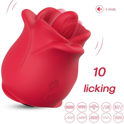 Vibratore rosa rosso di Armony