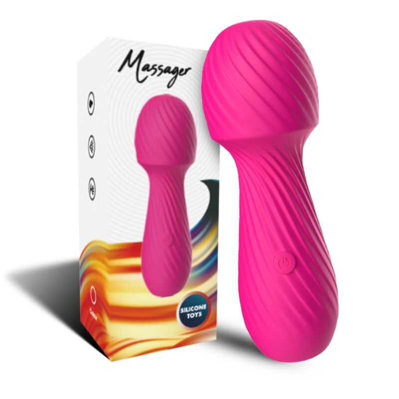 Massaggiatore Dazzle e vibratore piccolo fucsia di Armony, immagine 4
