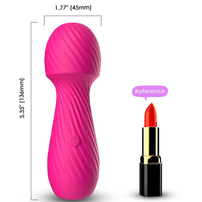 Massaggiatore Dazzle e vibratore piccolo fucsia di Armony