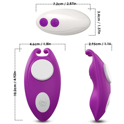 Vibratore Mutandine Indossabili Honeybee G-spot remote control viola di Armony, immagine 4