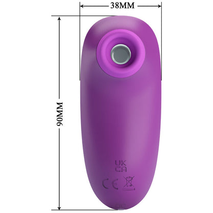 Vibratore Adora mini Violet Clitoris sucker di Romance, immagine 4
