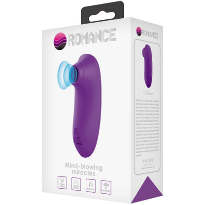 Vibratore Adora mini Violet Clitoris sucker di Romance, immagine 7