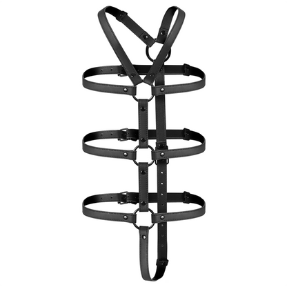 Imbracatura regolabile torso e braccia di Fetish Submissive Bondage, immagine 3