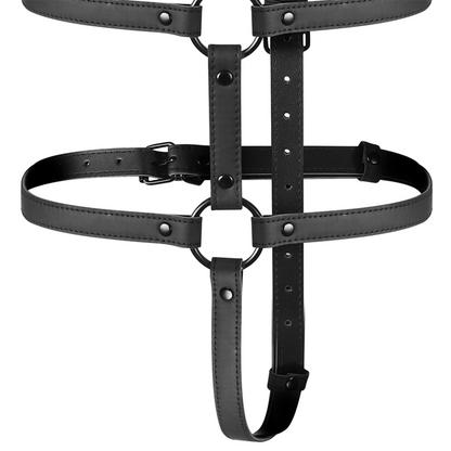 Imbracatura regolabile torso e braccia di Fetish Submissive Bondage, immagine 5
