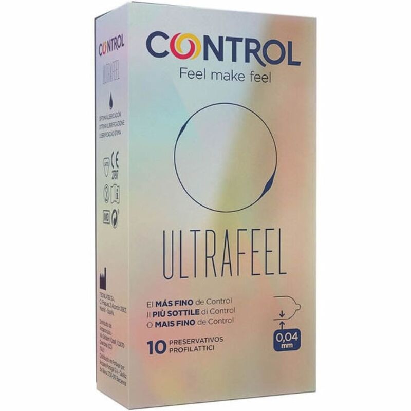 Preservativi adapta Finissimo Ultrafeel 10 unità di Control